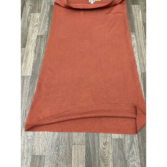 Future Collective Jenny K Lopez Women’s Midi Skirts Brown 2XL Pull On Stretch - Picture 7 of 8